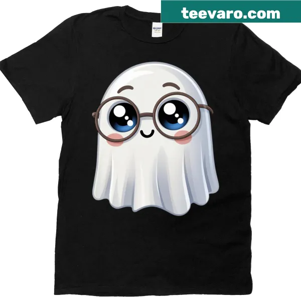 T-shirt featuring a cute angry coffee cup cartoon design.
