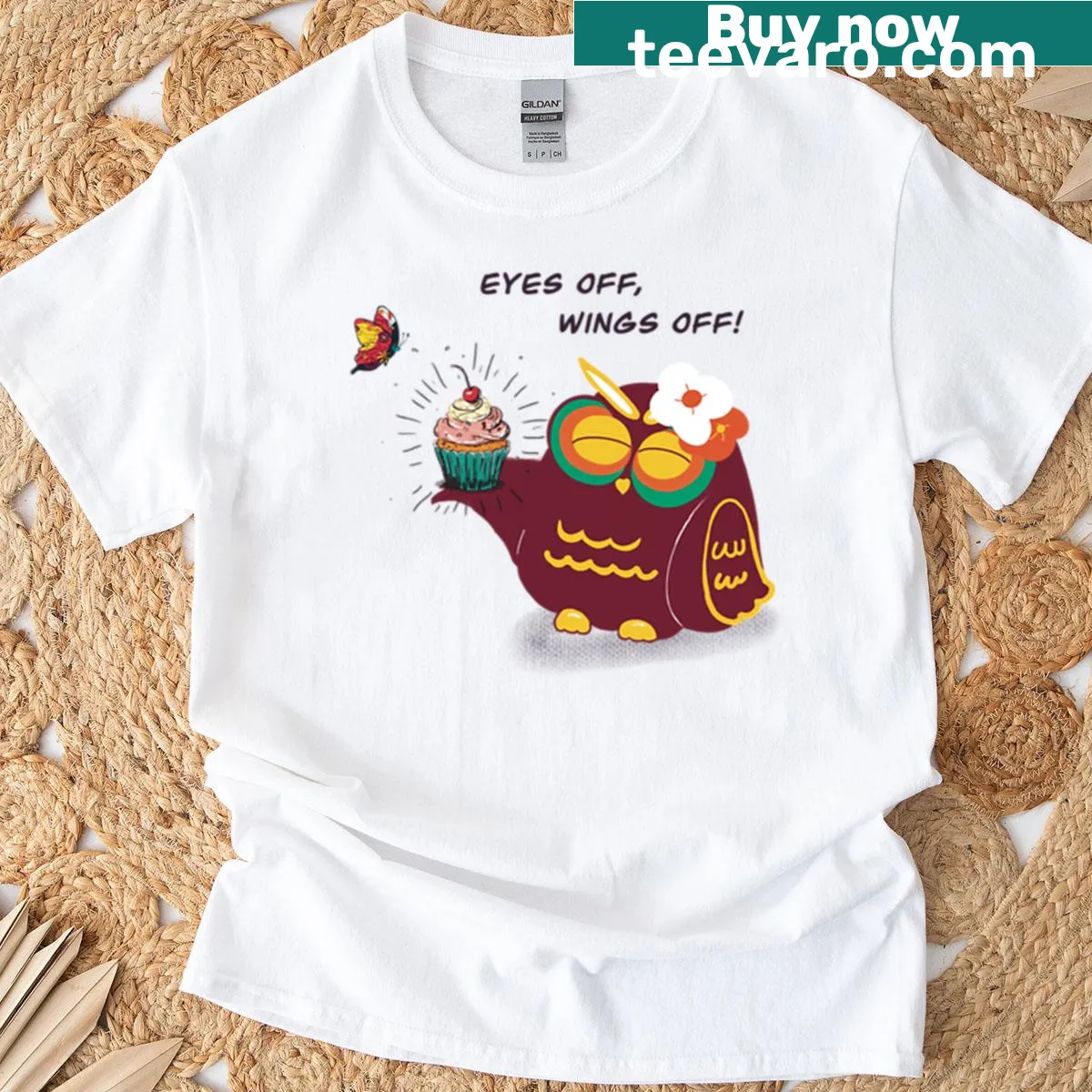 Premium t-shirt featuring a charming cupcake illustration celebrating sweet moments — on a men's t-shirt