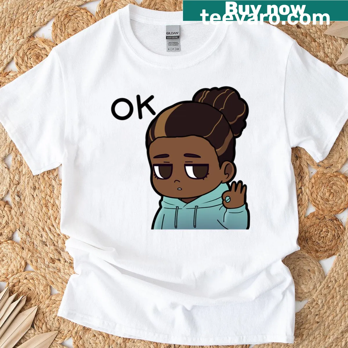 T-shirt featuring the phrase 'Feeling Just Ok' for a relatable vibe — on a men's t-shirt