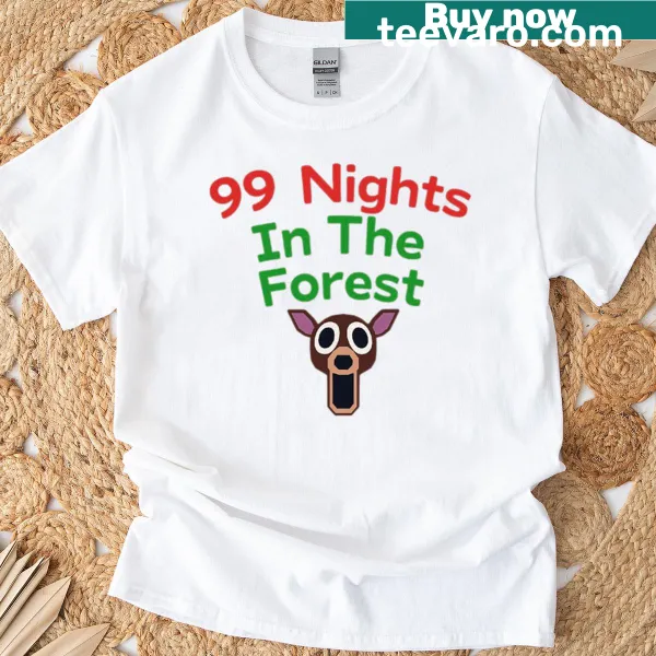 Deer meme T-shirt with cute animal art