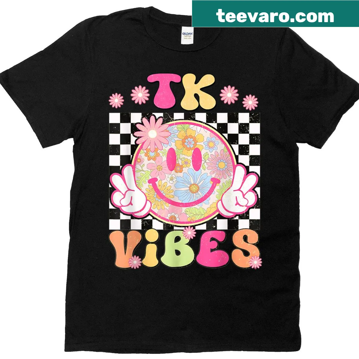 Teacher T-shirt with playful design for first day of school — on a men's t-shirt