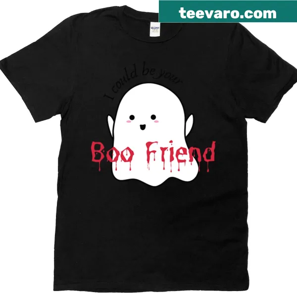 Cheerful t-shirt with 'I Could Be Your Boo Friend' text