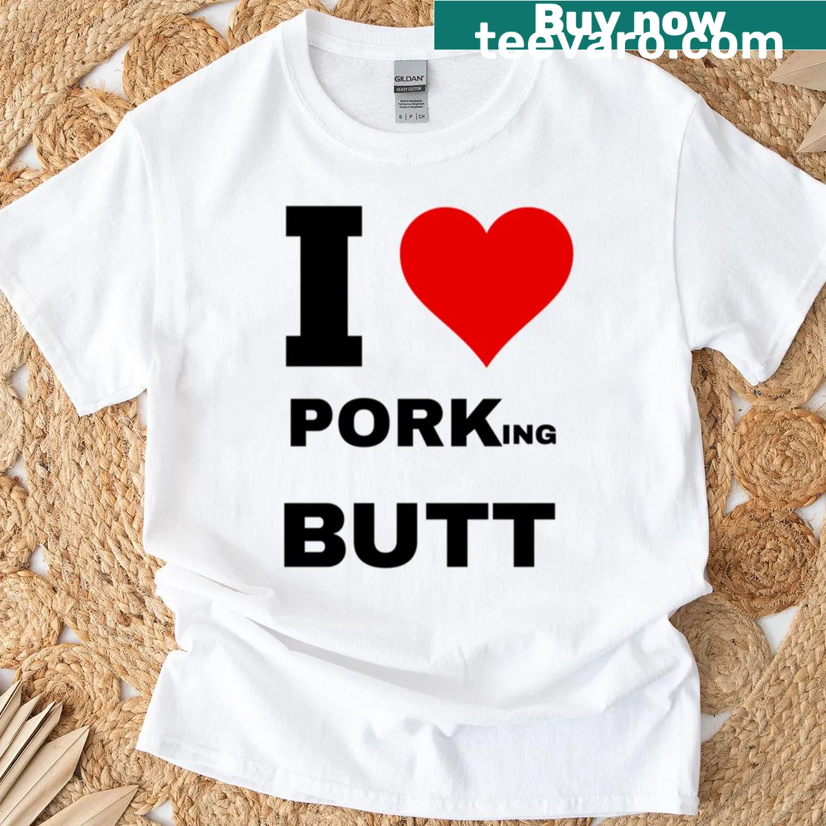 Playful graphic with text about BBQ on a t-shirt — on a men's t-shirt