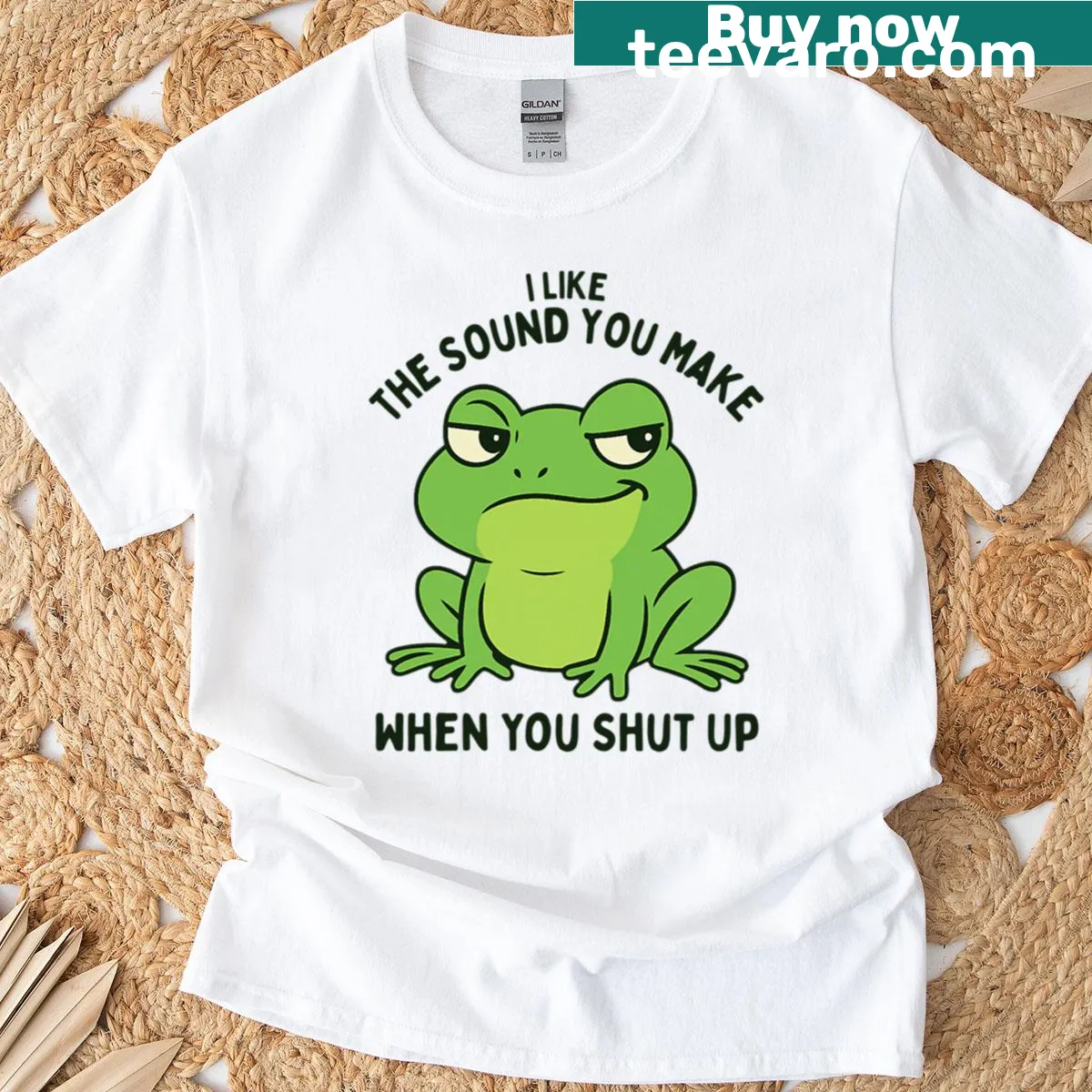 Sarcastic text graphic on a t-shirt — on a men's t-shirt