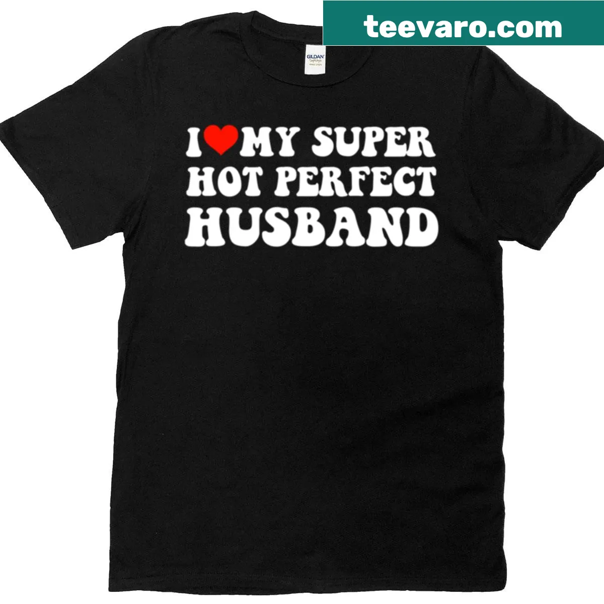 Affectionate t-shirt celebrating a perfect husband — on a men's t-shirt