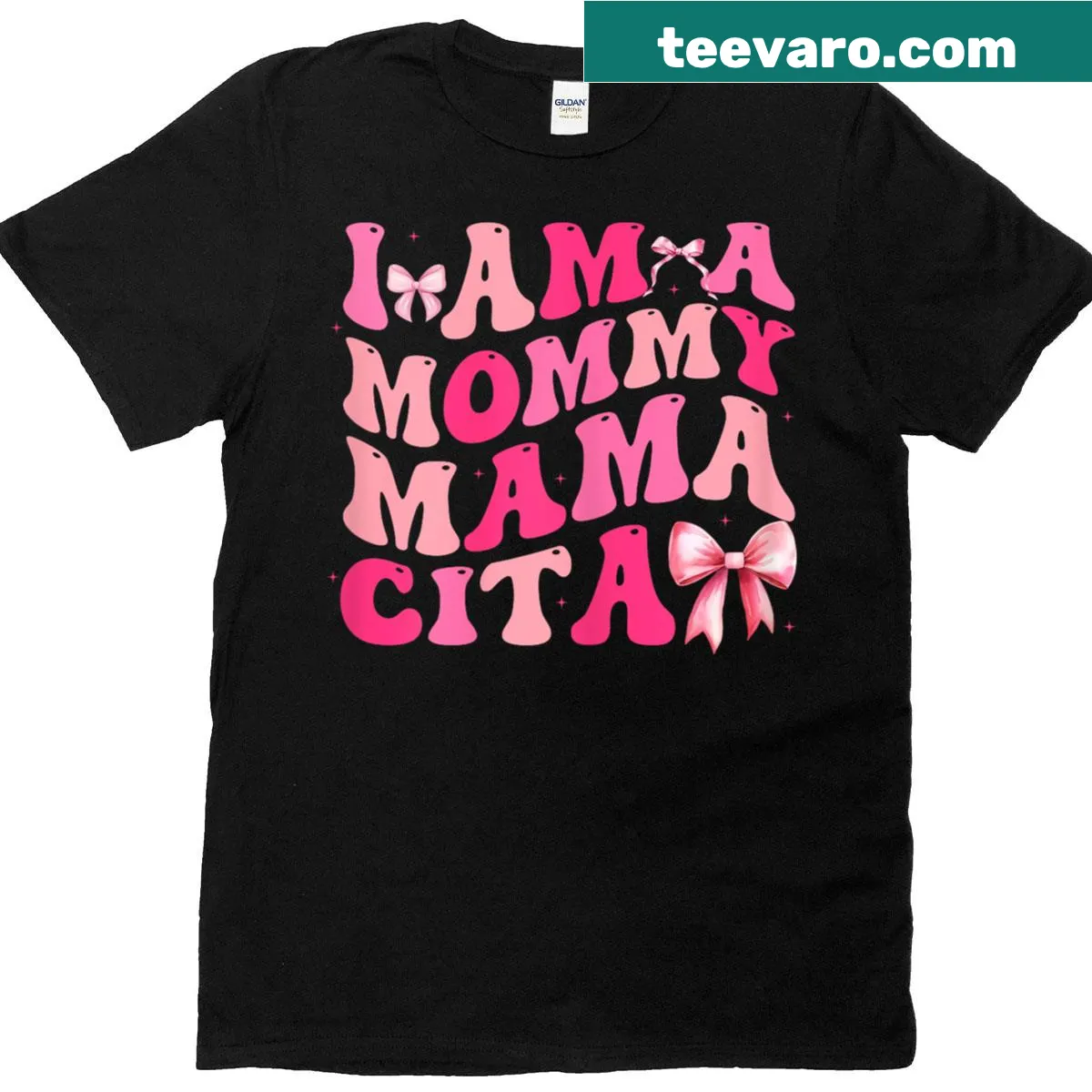 T-shirt with the phrase 'I’m A Mommy Mamacita' in playful typography — on a men's t-shirt