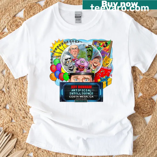 Jeff Dunham Costa Mesa Ca 2025 event T-shirt