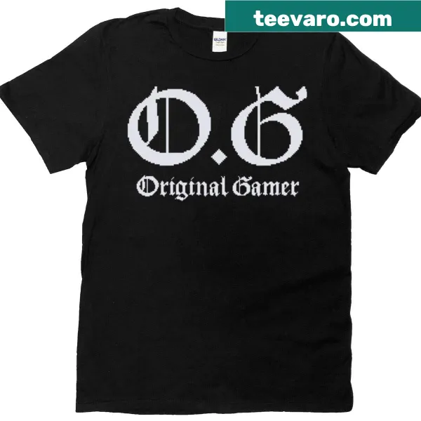 OG Gamer Parent t-shirt in bold typography