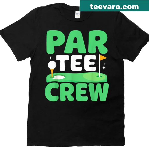 Illustrated golfing spirit T-shirt for golf enthusiasts