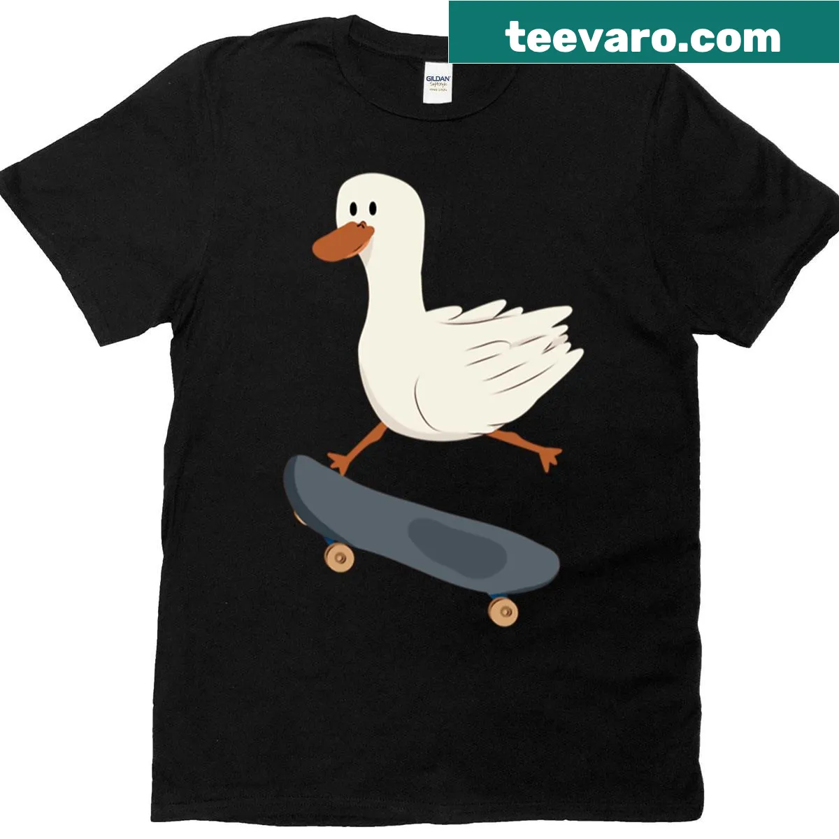 Oversized Pato Radical t-shirt with fun graphic design — on a men's t-shirt
