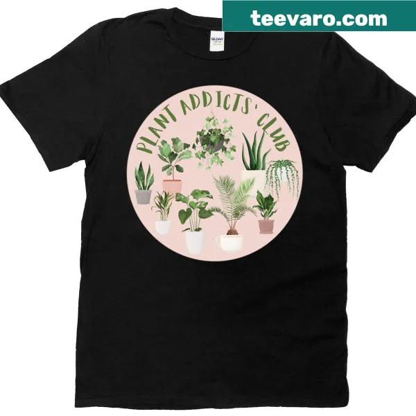 Funny typography design for plant lovers on an oversized T-shirt