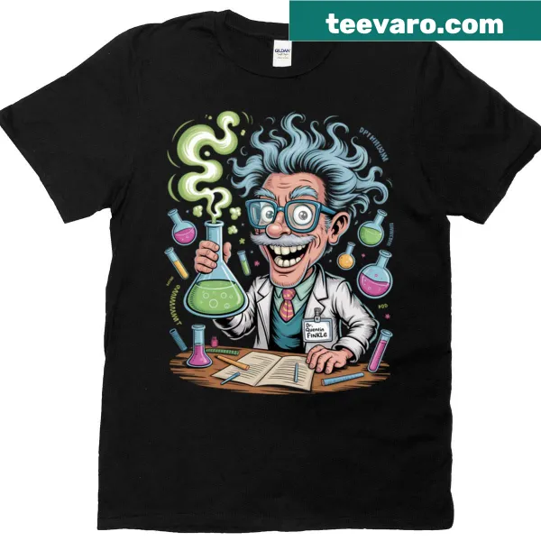 T-shirt designed for science teachers with a thoughtful graphic