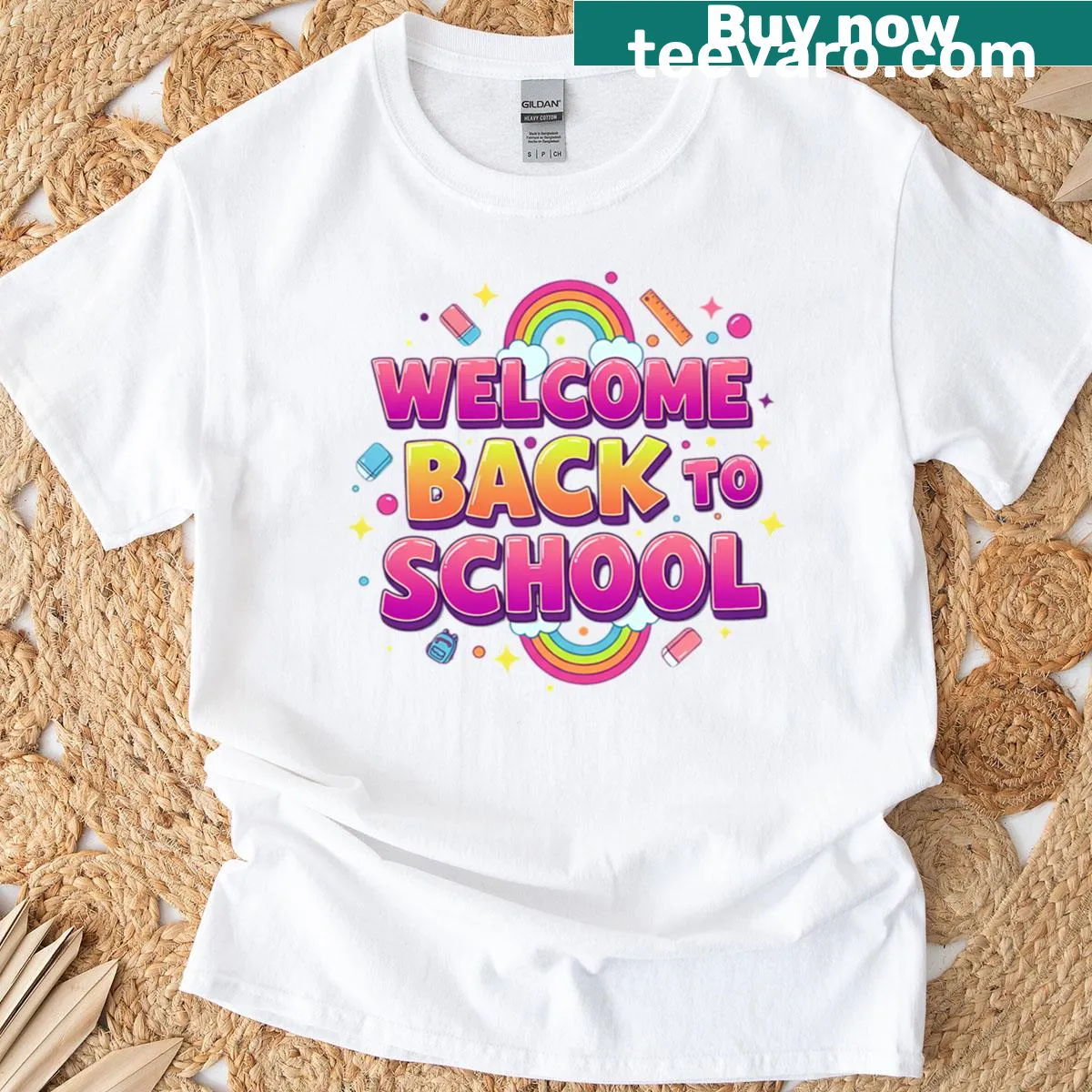 Cool classroom vibes design on a T-shirt for back to school — on a men's t-shirt