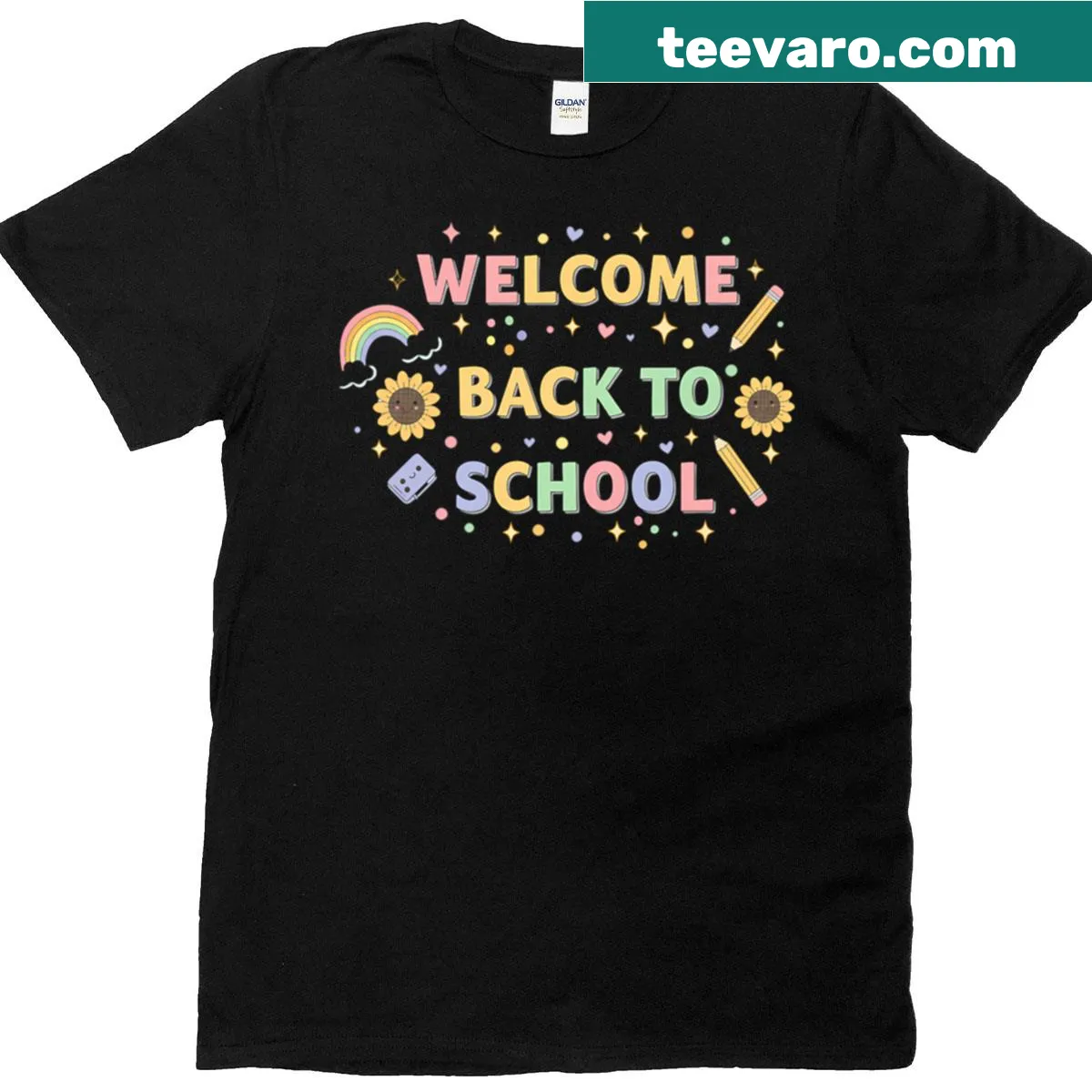 Funny T-shirt for teachers about back to school — on a men's t-shirt