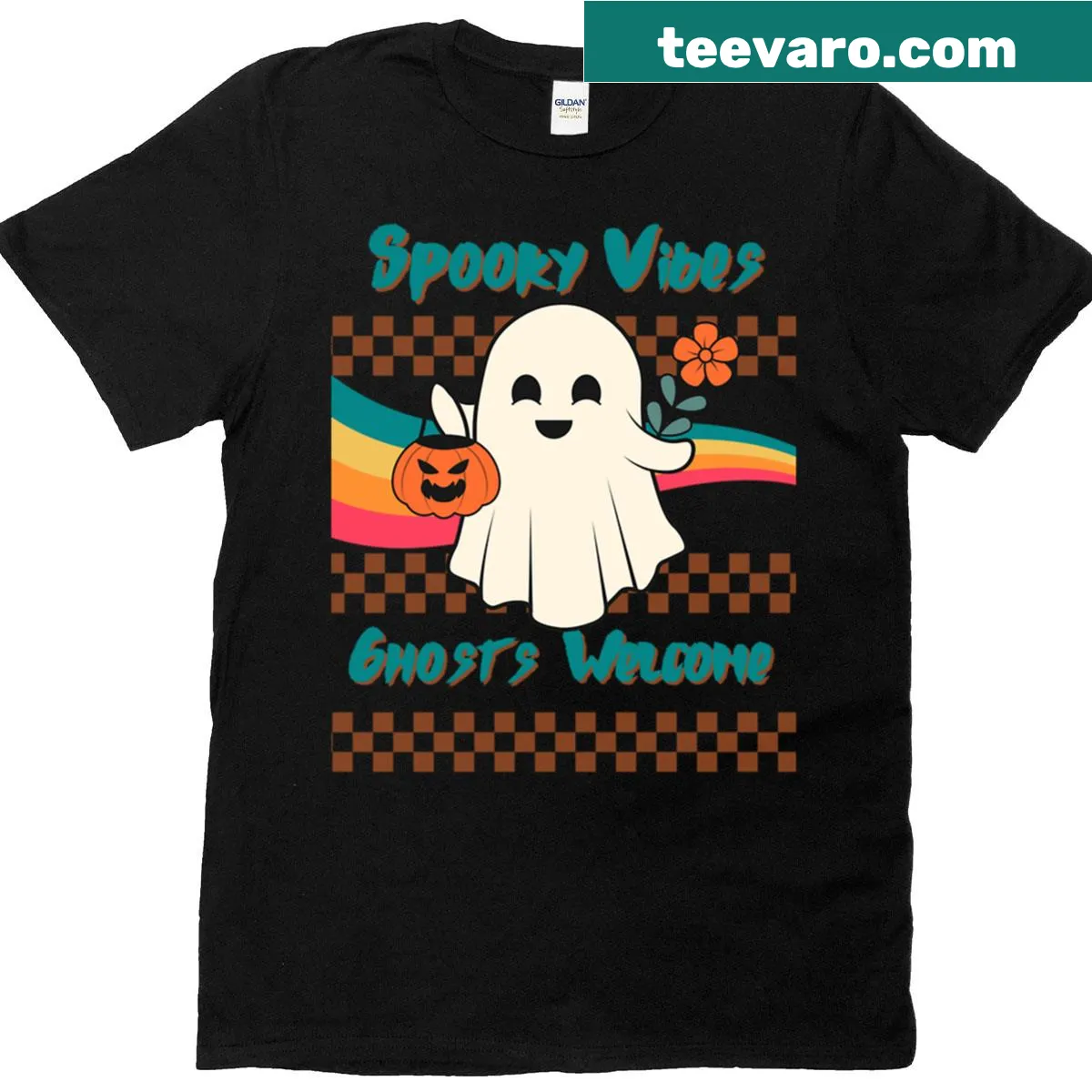 Witch Way To The Party t-shirt with a graphic of a witch's hat and playful text — on a men's t-shirt