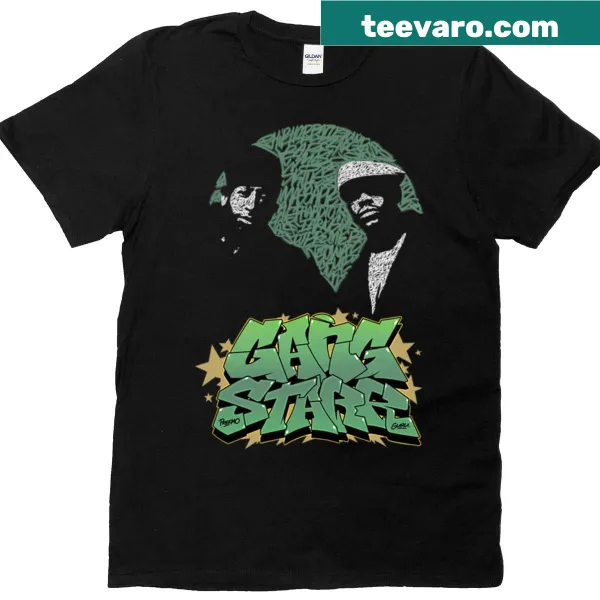 Gang Starr tribute t-shirt featuring Preemo and Guru