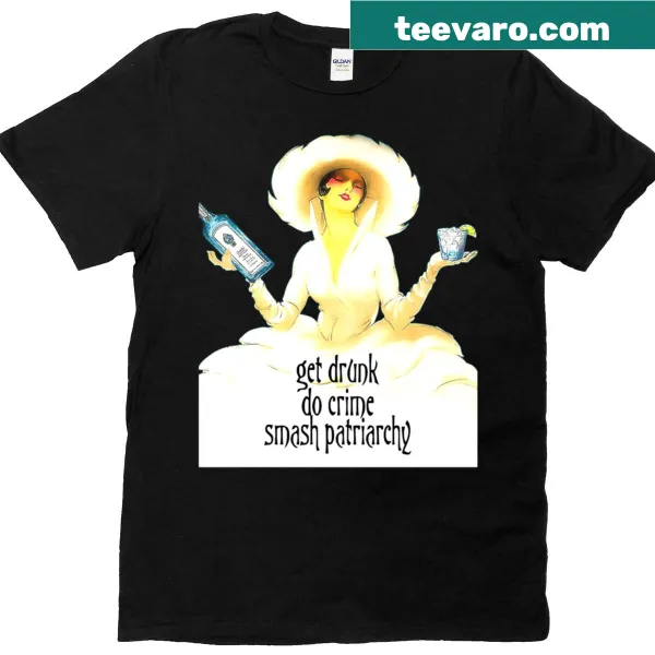 Bold text T-shirt with humorous and rebellious slogan