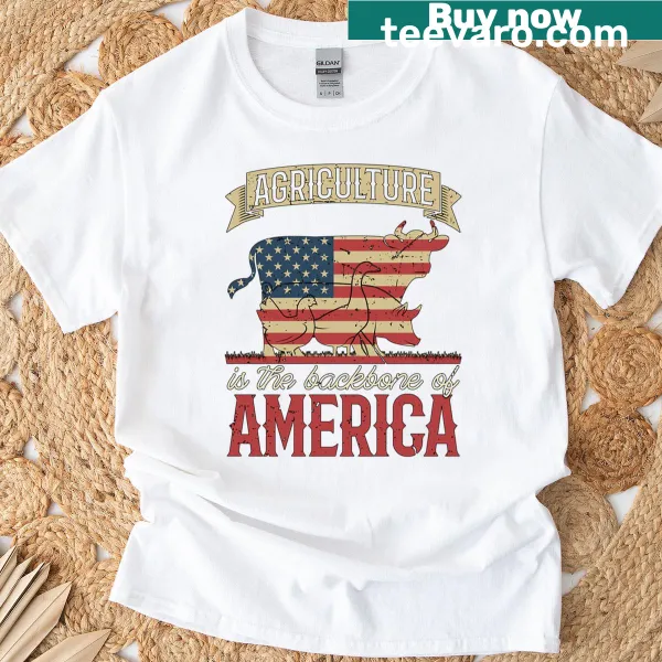 Livestock Breeder Agriculture t-shirt with bold typography