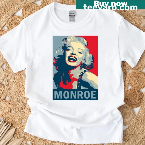 Pop art T-shirt featuring Marilyn Monroe design