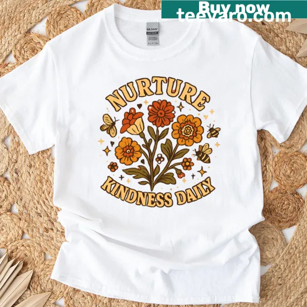 Edgy t-shirt with bold typography about music