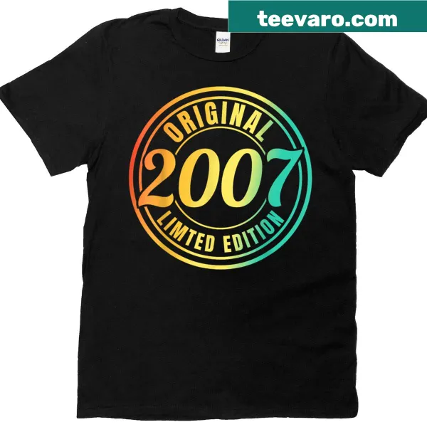 Vintage distressed 18th birthday t-shirt with bold humorous text