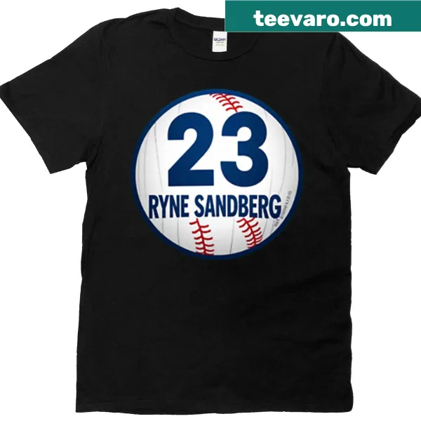 Retro Chicago Cubs T-shirt honoring Ryne Sandberg