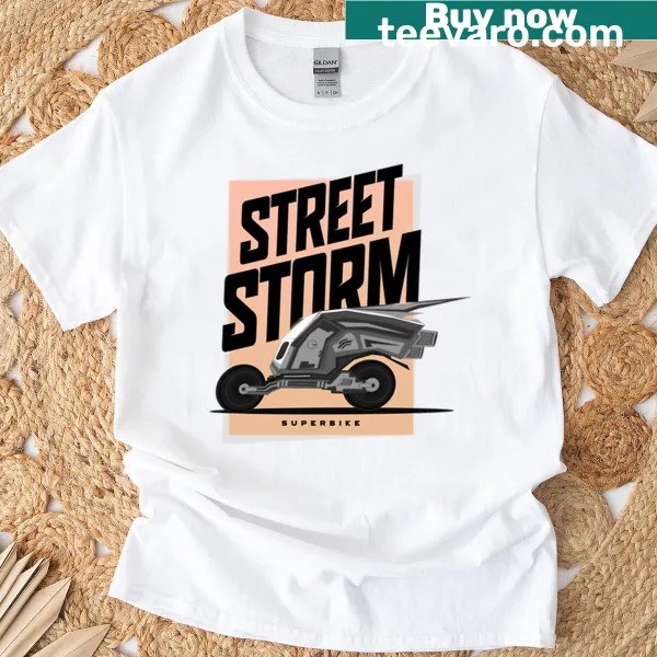 Bold typography street art-inspired t-shirt