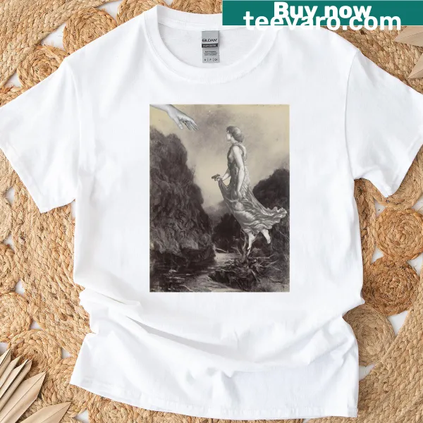 Minimalist oversized T-shirt with abstract typography design