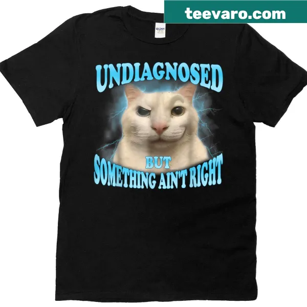 Funny Cat Meme t-shirt with quirky text about pet ownership