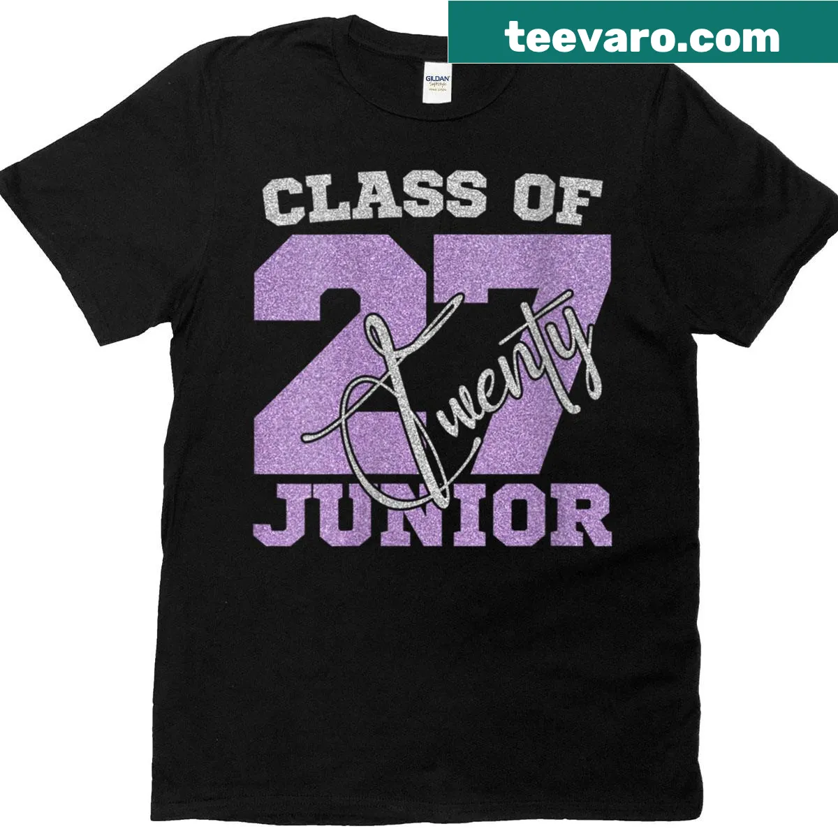 Class of 2027 back-to-school T-shirt for juniors. — on a men's t-shirt