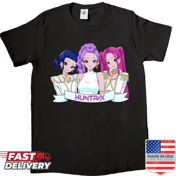 K-Pop animated musical films logo fan shirt