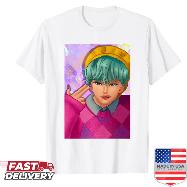 Oversized Baby Saja shirt with a minimalist design