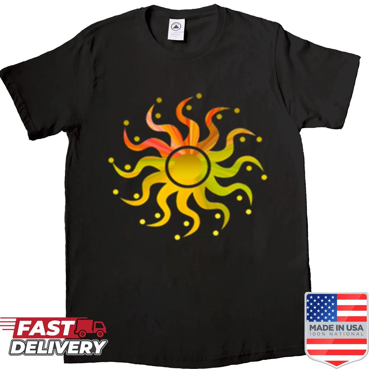 Stylish shirt with the motivational phrase 'Bright Certainty'