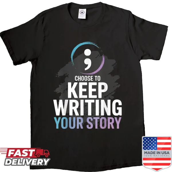 Inspirational quote shirt encouraging personal growth and resilience