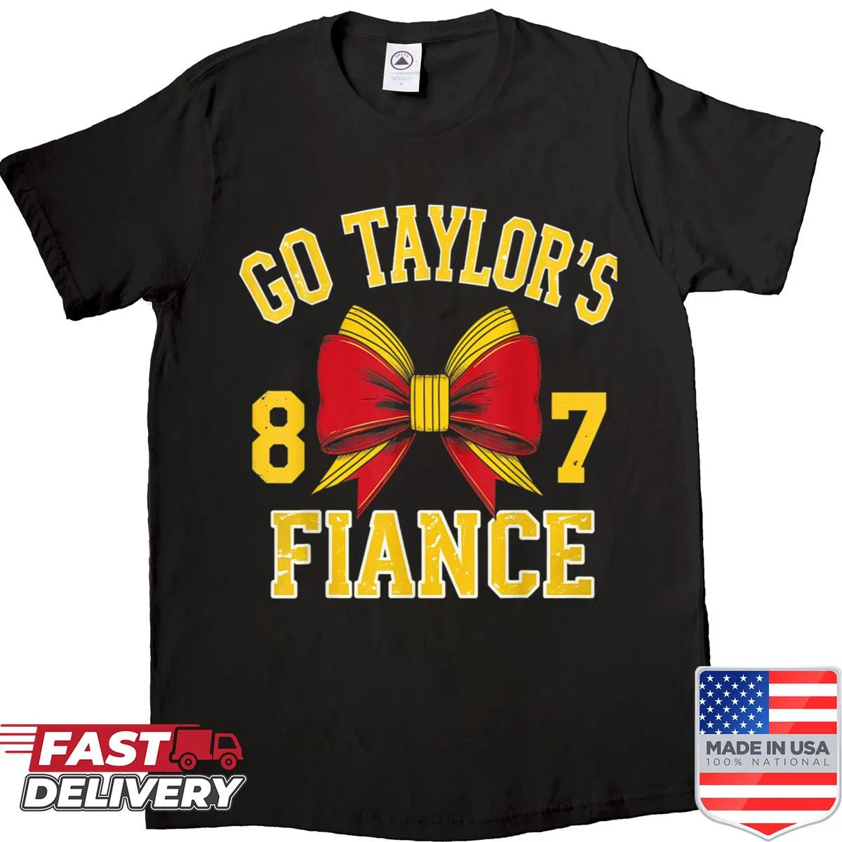 Humorous shirt with a phrase celebrating Taylor Swift and coquette style