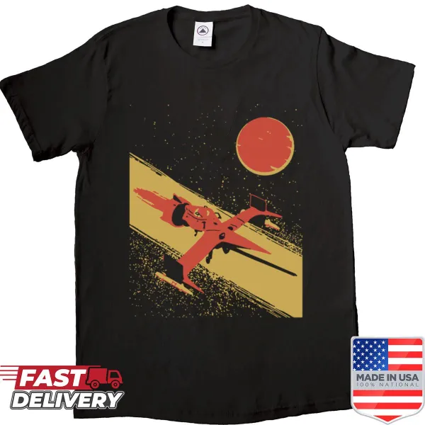 Retro Cowboy Bebop shirt featuring iconic anime imagery