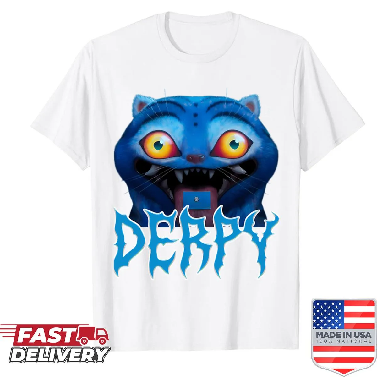 Music-themed shirt with Kpop logo inspired by animated films