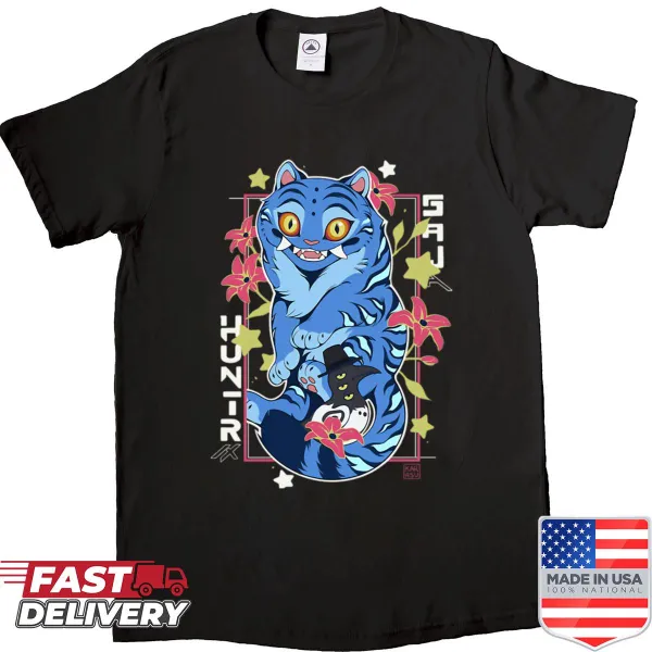 K-pop logo T-shirt featuring animated film design