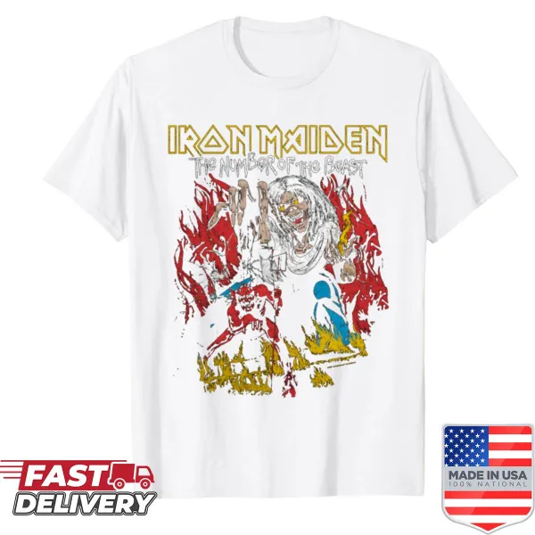 Edgy Fire Devil and Skeleton graphic on an oversized shirt