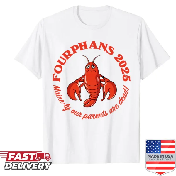 Stylish Fourphans 2025 shirt with playful graphics
