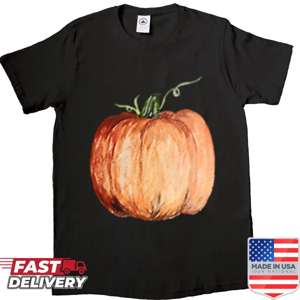 Fun shirt featuring a whimsical pumpkin design