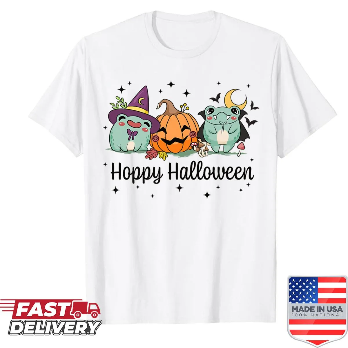 Adorable frog witch design for Halloween celebrations.