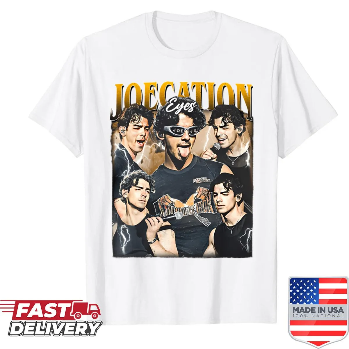Vintage pop star aesthetic shirt with unique graphic design