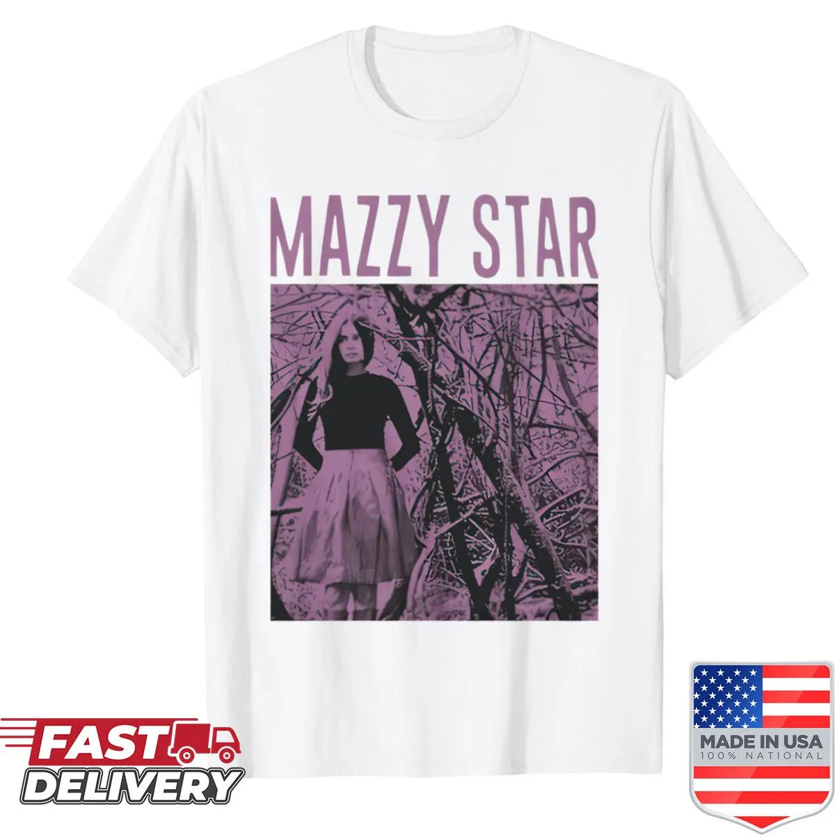 Vintage-style Mazzy Star shirt honoring Hope Sandoval