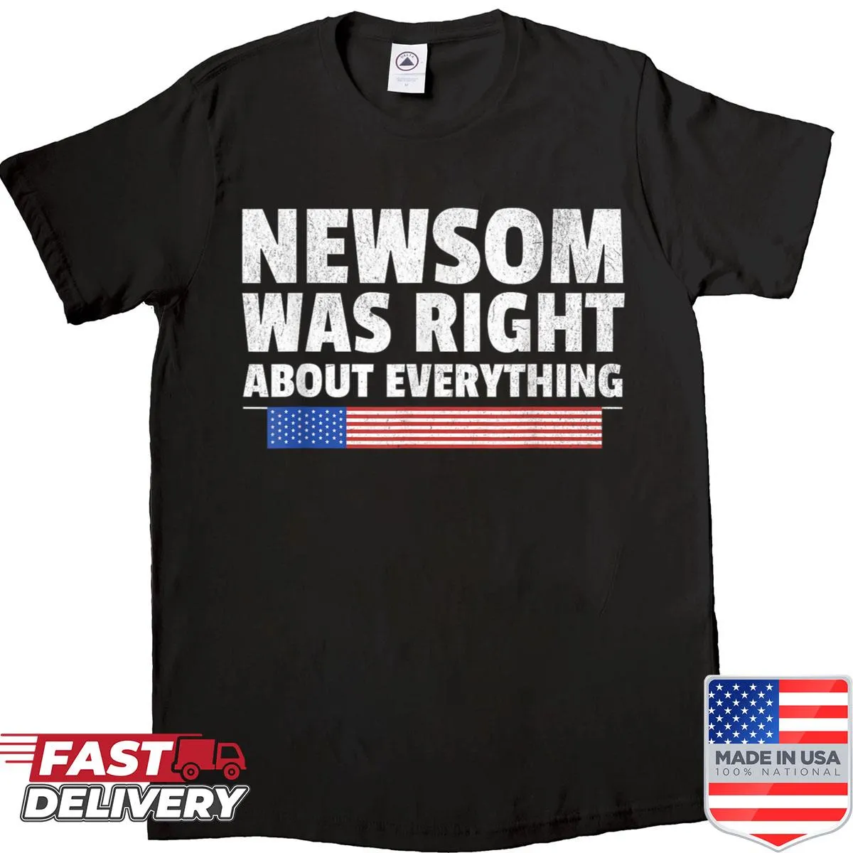 Text announcing support for Gavin Newsom 2028