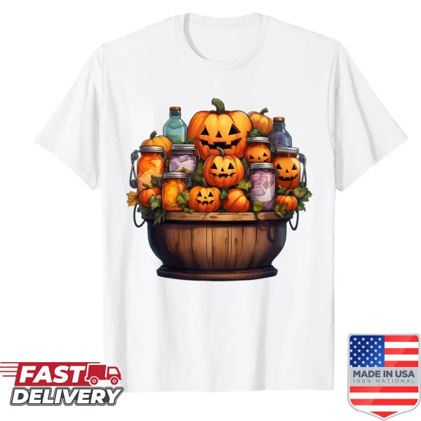 Funny pumpkin harvest Halloween shirt