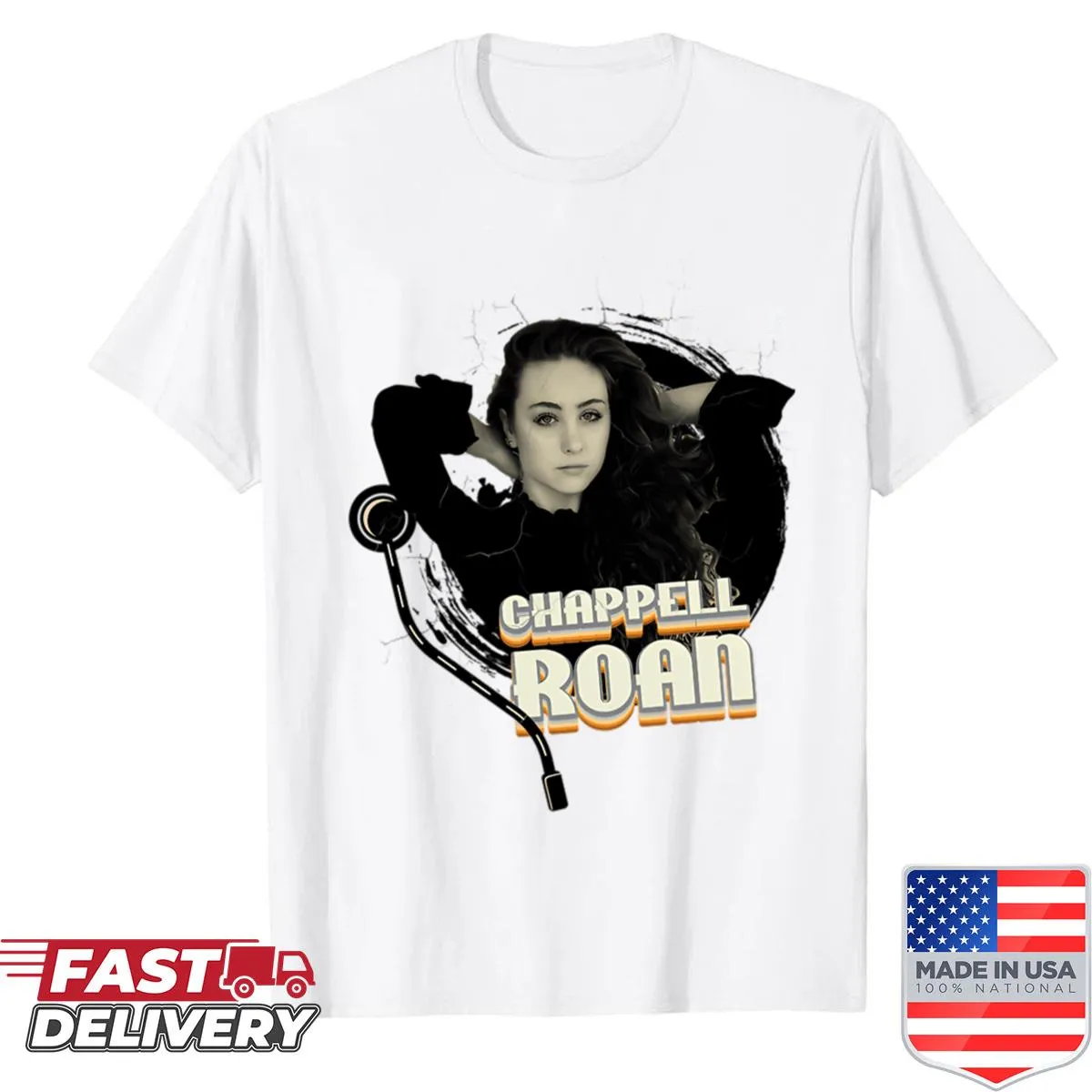 Vintage concert shirt inspired by classic music tours