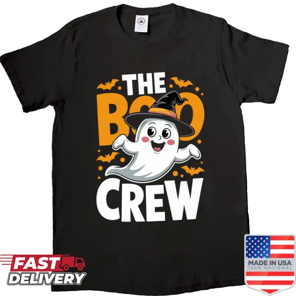 Cute ghost in a hat for Halloween shirt