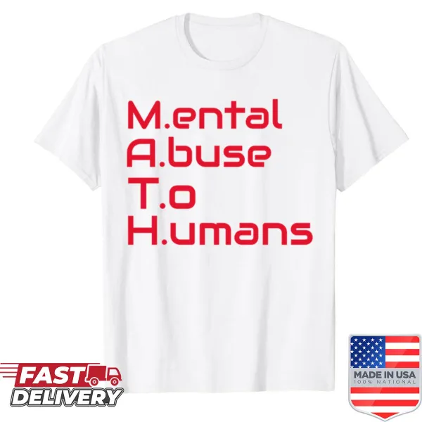 T-shirt featuring a clever math acronym design for students