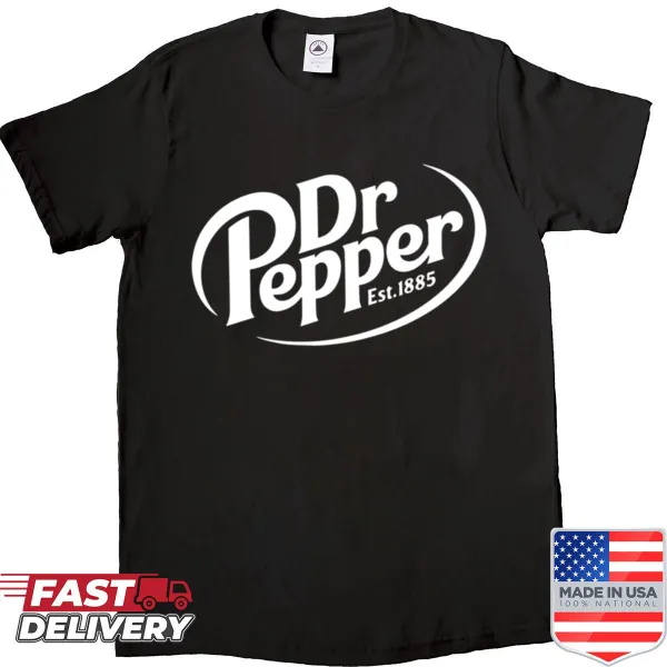 Retro-style shirt celebrating soda with 'Est 1885' text